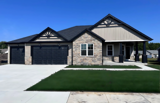 Tan Ranch Home - 1