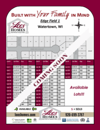 Edge Field Price Sheet 1