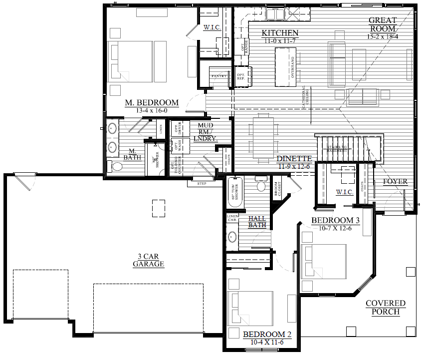 420 Crestview, Brookstone Meadows, Lake Mills, Wisconsin, United States 53551, 3 Bedrooms Bedrooms, ,2 BathroomsBathrooms,Home,Sold,Crestview,1387