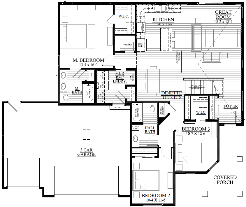 568 Cletus, Scott Farms, Cambridge, Wisconsin, United States 53523, 3 Bedrooms Bedrooms, ,2 BathroomsBathrooms,Home,Sold,Cletus,1407