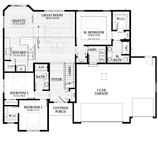 355 Ridgeview Drive, Brookstone Meadows, Lake Mills, Wisconsin, United States 53551, 3 Bedrooms Bedrooms, 0 ,2 BathroomsBathrooms,Home,Sold,Ridgeview Drive,0,1450