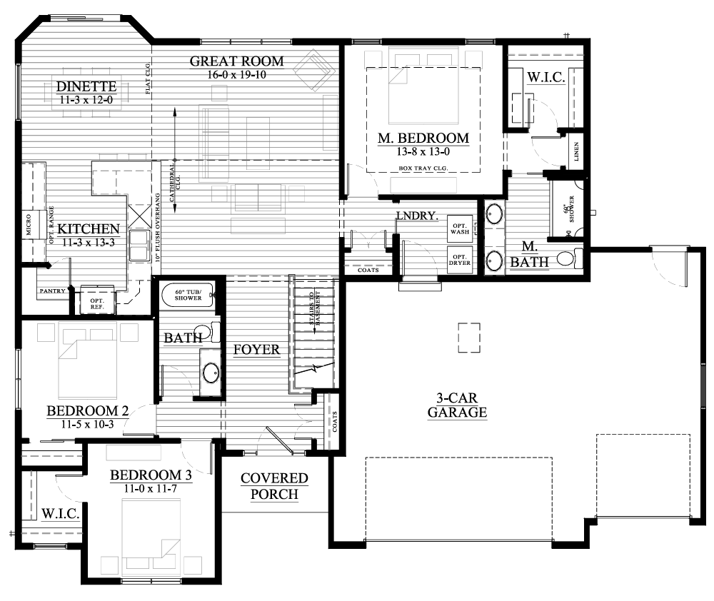 1313 Peony Place, Ridge View Estates, Fort Atkinson, Wisconsin, United States 53538, 3 Bedrooms Bedrooms, 0 ,2 BathroomsBathrooms,Home,For Sale,Peony Place,0,1488