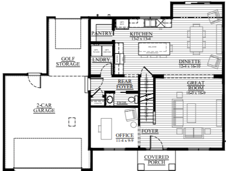 500 Golf Drive, Jefferson, Wisconsin, United States 53549, 4 Bedrooms Bedrooms, 0 ,2.5 BathroomsBathrooms,Home,For Sale,Golf Drive,0,1534